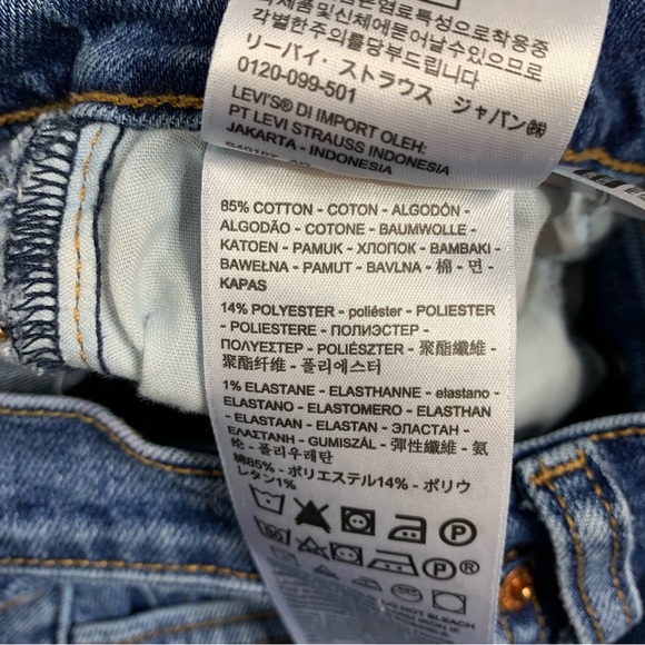 Levi’s Wedgie Straight Button Fly Jeans - Picture 6 of 9
